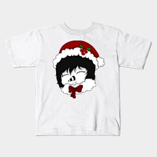 laughing jill christmas chibi Kids T-Shirt